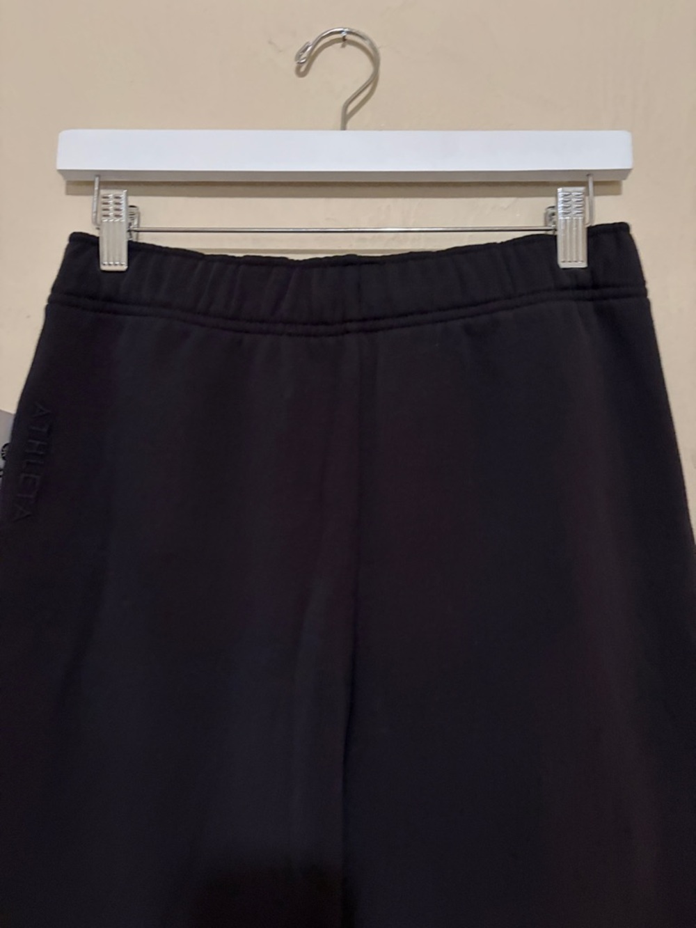 Athleta Black Forever Fleece Jogger. New with Tags! Petite Xs - Picture 8 of 9